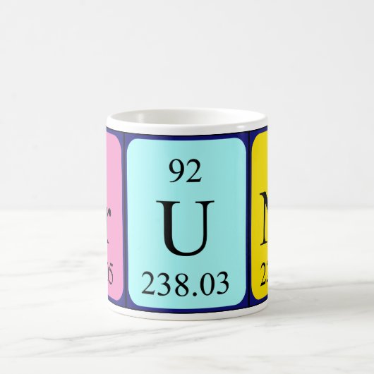 Bruna periodieke table name mok (Center)