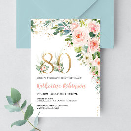 Brunch 80e verjaardag Uitnodiging