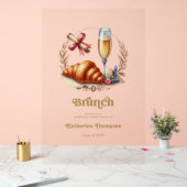 Brunch Afstuderen Welkom Acryl Bord (Huwelijk)