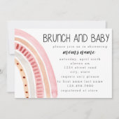 Brunch and Baby shower Customize Kaart (Voorkant)