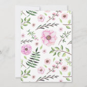 Brunch and Bubble Vrijgezellenfeest Personalized Kaart (Achterkant)