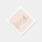 Brunch and Bubble Vrijgezellenfeest Personalized Servet (Hoek)