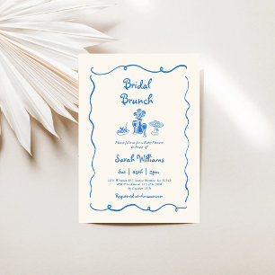 Brunch Bridal Shower Kaart