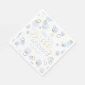 Brunch Bruisend en Baby Shower Servetten (Hoek)