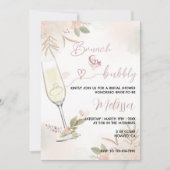 Brunch & Bubble Invitation Bedankkaart (Voorkant)