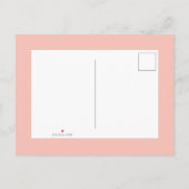 Brunch & Bubble Rozen & Gold Glitter Vrijgezellenf Uitnodiging Briefkaart (Achterkant)