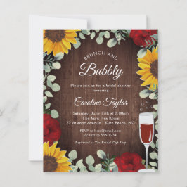Brunch Bubble Sunflower Rozen Wine Vrijgezellenfee