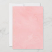 Brunch & Bubble Vrijgezellenfeest Blush Gold Champ Kaart (Achterkant)