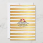 Brunch & Bubble Vrijgezellenfeest Boho Floral Feat Kaart (Achterkant)