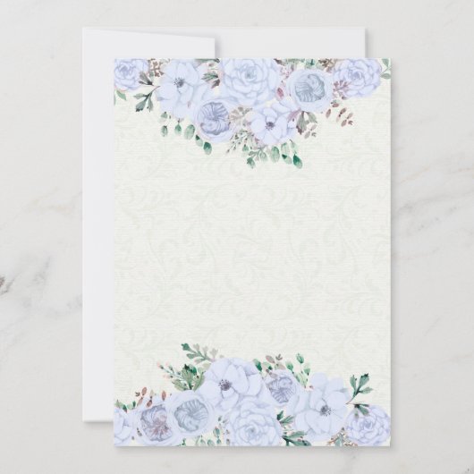 Brunch Bubble Vrijgezellenfeest Chic Waterverf Flo Kaart (Achterkant)