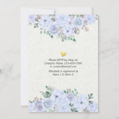 Brunch Bubble Vrijgezellenfeest Chic Waterverf Flo Kaart (Achterkant)