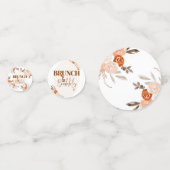 Brunch & Bubble, Vrijgezellenfeest, Floral Bridal  Confetti (Achterkanten)