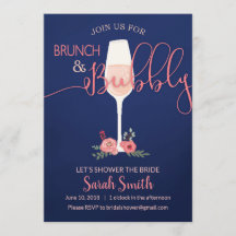 Brunch & Bubble Vrijgezellenfeest Invite