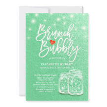 Brunch & Bubble Vrijgezellenfeest Mason Jar Green 