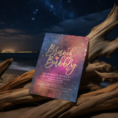 Brunch Bubble Vrijgezellenfeest Night Star Sky Gal Kaart