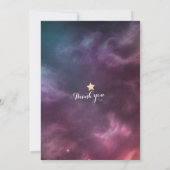 Brunch Bubble Vrijgezellenfeest Night Stars Sky Ga Kaart (Achterkant)