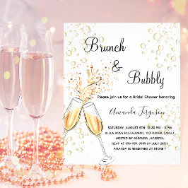 Brunch Bubble Vrijgezellenfeest Pink Budget Invita