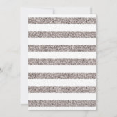 Brunch & Bubble Vrijgezellenfeest Silver Floral In Kaart (Achterkant)