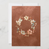 Brunch Bubbly Autumn Herfst Vrijgezellenfeest Kaart (Achterkant)