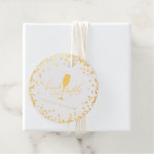 Brunch & Bubbly Bachelorette Verloving Brunch Favo Bedankjes Labels (Met doos)