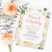 Brunch & Bubbly Boho Bruiloft Uitnodiging