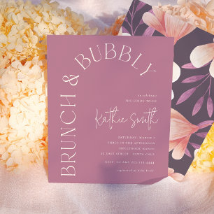 Brunch & Bubbly Bold Floral Budget Vrijgezellenfee