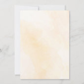 🍾 Brunch & Bubbly Bridal Shower Invitation 🌸 Kaart (Achterkant)