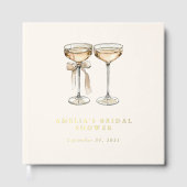 Brunch & Bubbly Champagne Bruidsborrel Gastenboek (Voorkant)