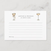 Brunch & Bubbly Champagne Vrijgezellenfeest Advieskaart (Voorkant)