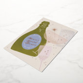 Brunch & Bubbly Champagne Vrijgezellenfeest Folie Uitnodiging (Gedraaid)