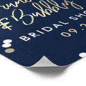 Brunch & Bubbly Confetti Vrijgezellenfeest Welkom Poster (Hoek)