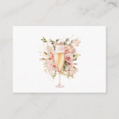 Brunch & Bubbly Display Kaart | bloemendecor (Achterkant)