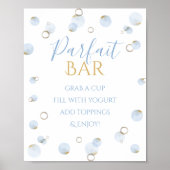 Brunch Bubbly en Baby shower Parfait Bar Poster (Voorkant)