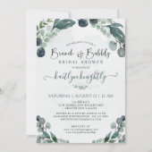 Brunch & Bubbly Eucalyptus Vrijgezellenfeest Uitno Kaart (Voorkant)