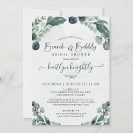 Brunch & Bubbly Eucalyptus Vrijgezellenfeest Uitno Kaart