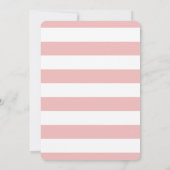 Brunch & Bubbly Roze Champagne Vrijgezellenfeest Kaart (Achterkant)