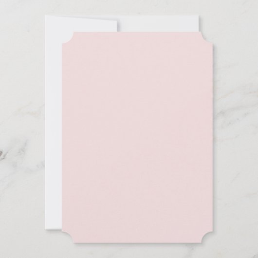 Brunch & Bubbly Roze Gouden Champagne Vrijgezellen Kaart (Achterkant)