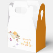 Brunch Bubbly Summer Floral Champagne Baby shower Bedankdoosjes (Open)