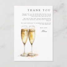 Brunch & Bubbly Vrijgezellenfeest bedankpas