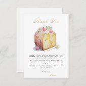 Brunch & Bubbly Vrijgezellenfeest bedankpas Informatiekaartje (Voorkant / Achterkant)