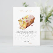 Brunch & Bubbly Vrijgezellenfeest bedankpas Informatiekaartje (Staand voorkant)