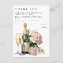 Brunch & Bubbly Vrijgezellenfeest bedankpas