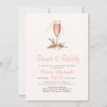 Brunch Bubbly Vrijgezellenfeest Peach Apricot
