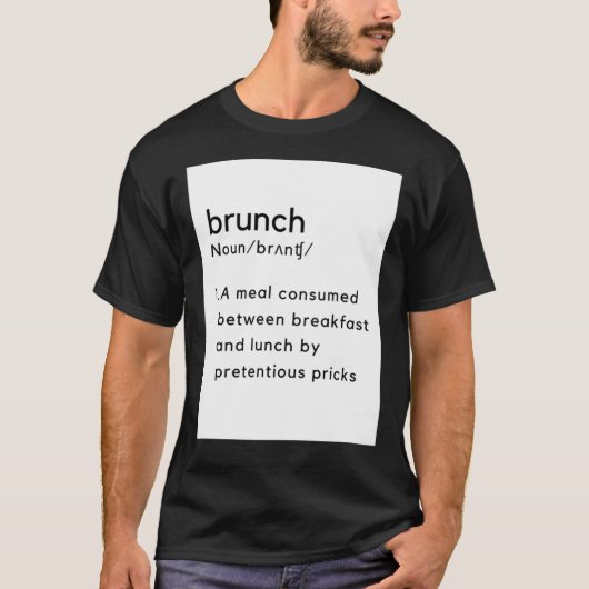 Brunch Classic T-Shirt (Voorkant)
