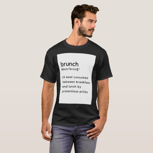 Brunch Classic T-Shirt (Voorkant volledig)