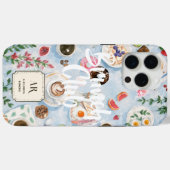 Brunch Club | Aangepast Monogram Case-Mate iPhone Case (Achterkant (horizontaal))
