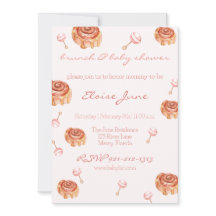 Brunch en Baby shower Meisje