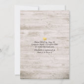 Brunch en brabbel Vrijgezellenfeest Floral & Rusti Kaart (Achterkant)