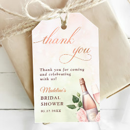 Brunch en Bruisend Champagne Bruiloft Borrel Cadeaulabel