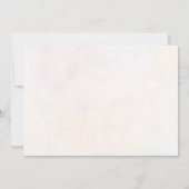 Brunch en Bruisend Champagne Bruiloft Foto Bedankkaart (Achterkant)